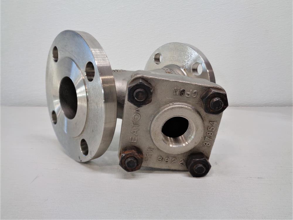 Eaton 2" 150# CF8M Flanged Wye Y-Strainer